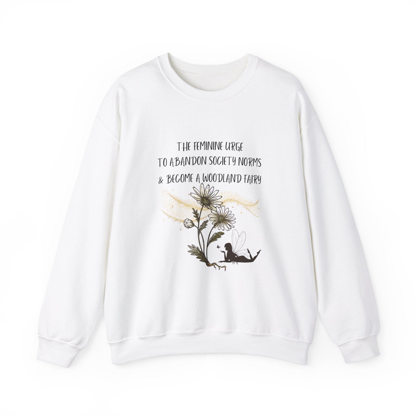 Woodland Fairy Unisex Heavy Blend™ Crewneck Sweatshirt