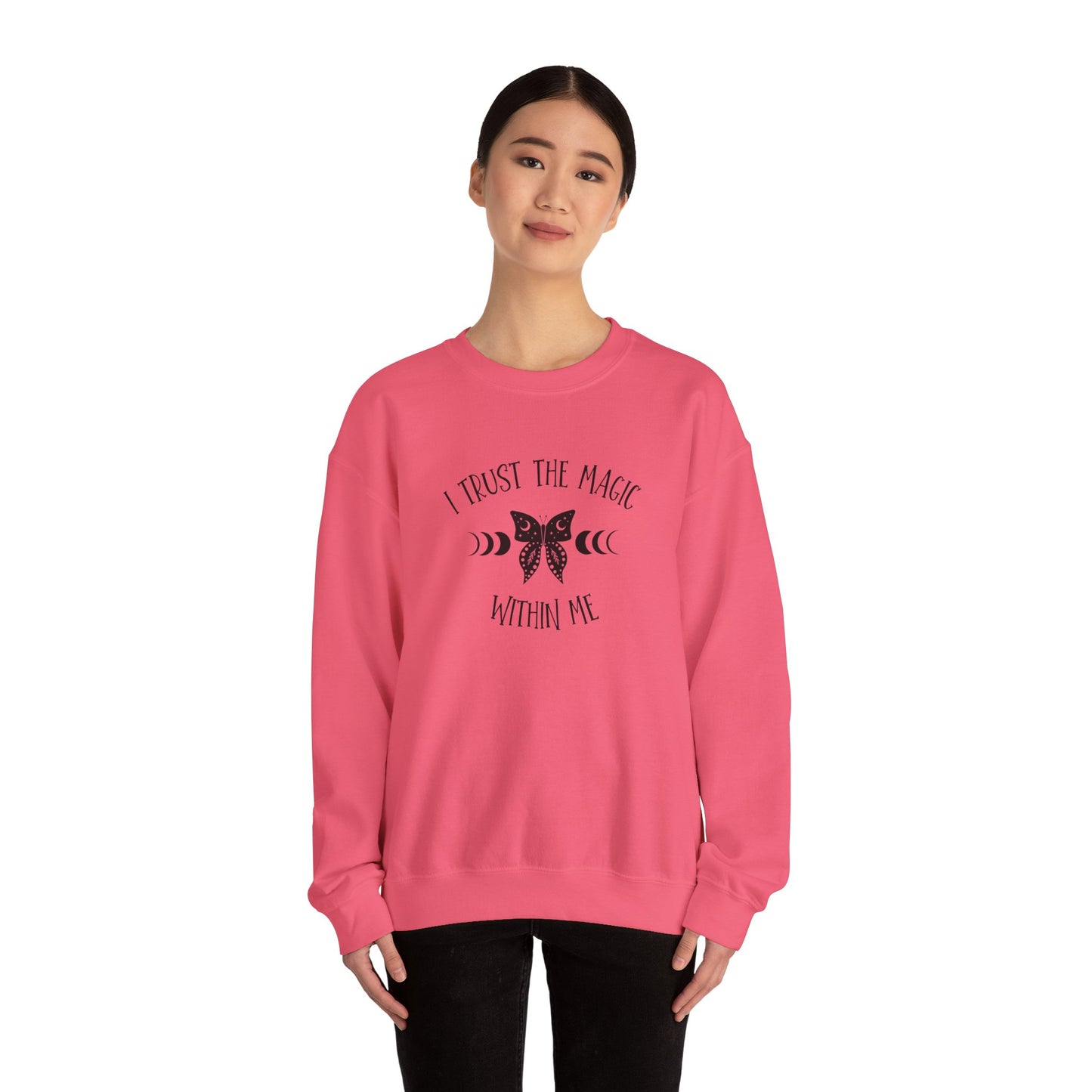 I Trust the Magic Within Me Heavy Blend™ Crewneck Sweatshirt