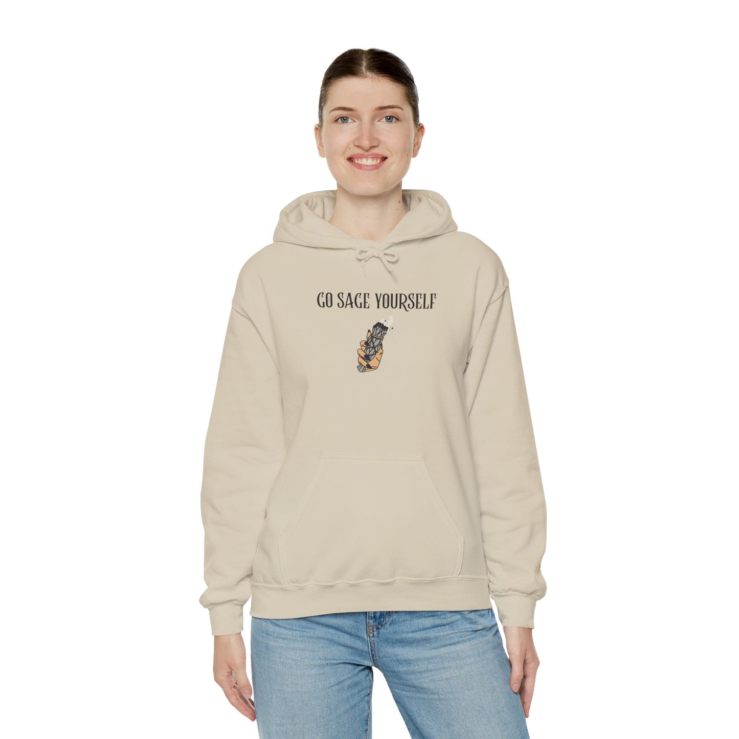 GO SAGE YOURSELF Heavy Blend™ Hooded Sweatshirt