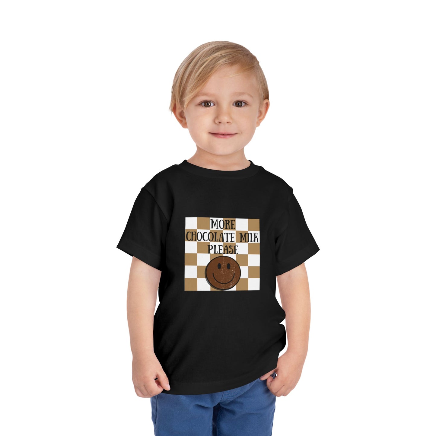 More Chocolate Milk Please Toddler Short Sleeve Tee