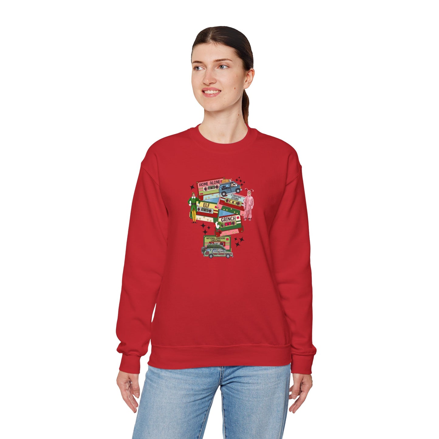 Christmas Movies Unisex Heavy Blend™ Crewneck Sweatshirt