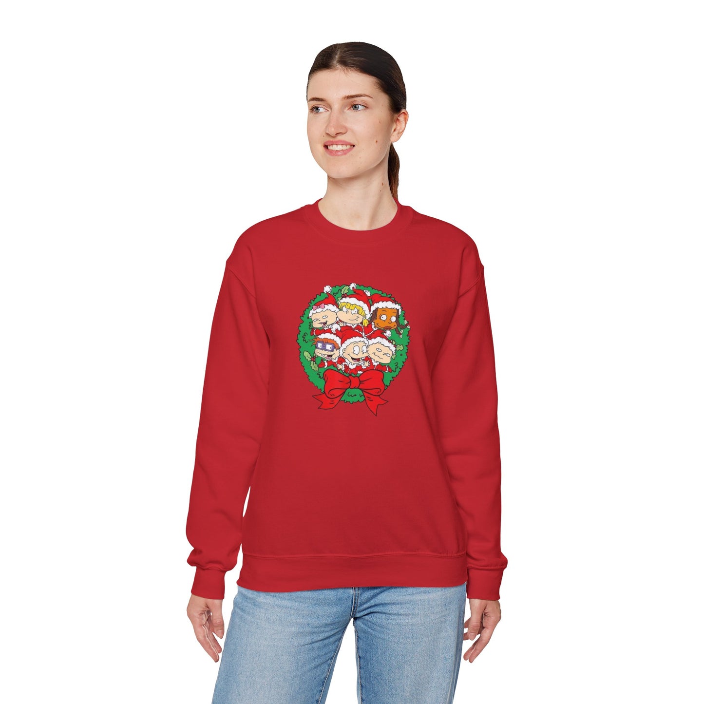 Rugrats Christmas Unisex Heavy Blend™ Crewneck Sweatshirt
