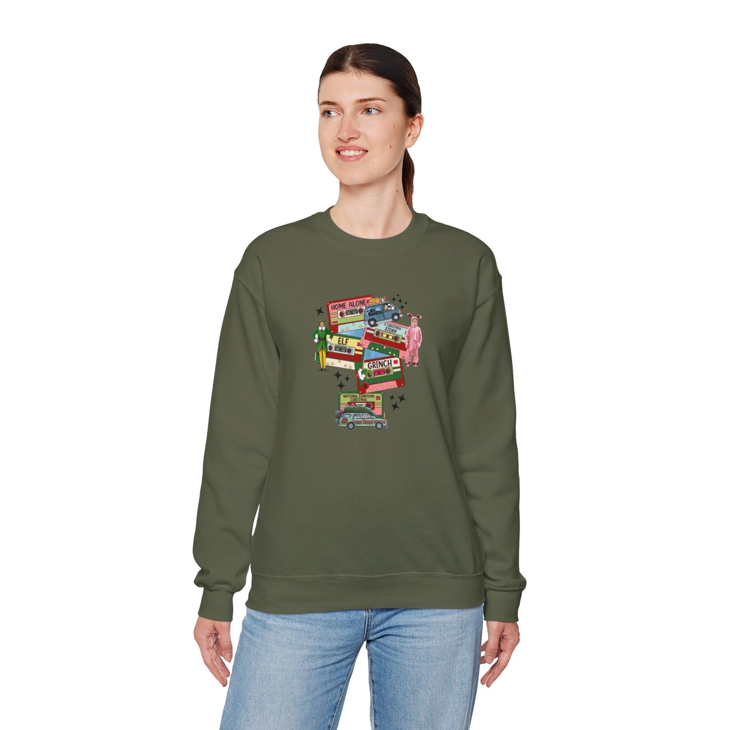 Christmas Movies Unisex Heavy Blend™ Crewneck Sweatshirt