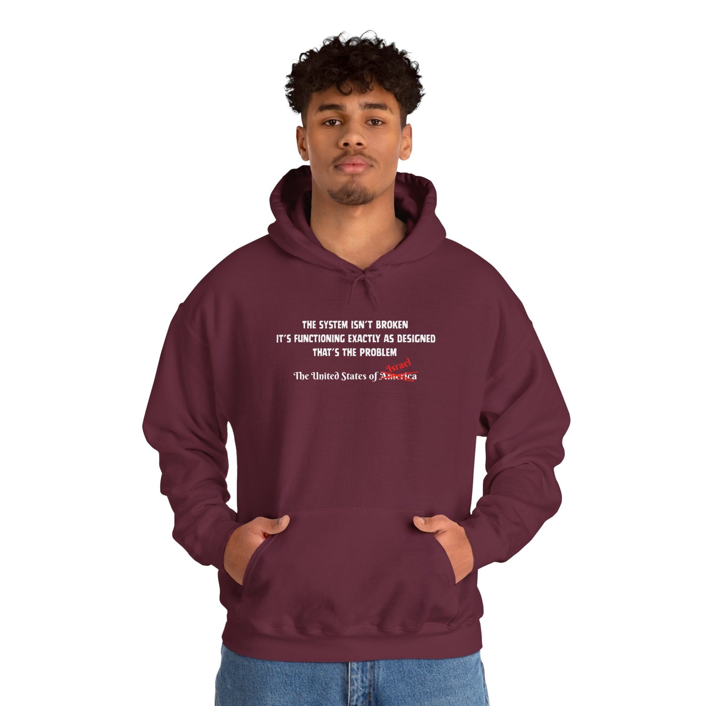 The System Unisex Heavy Blend™ Hooded Sweatshirt