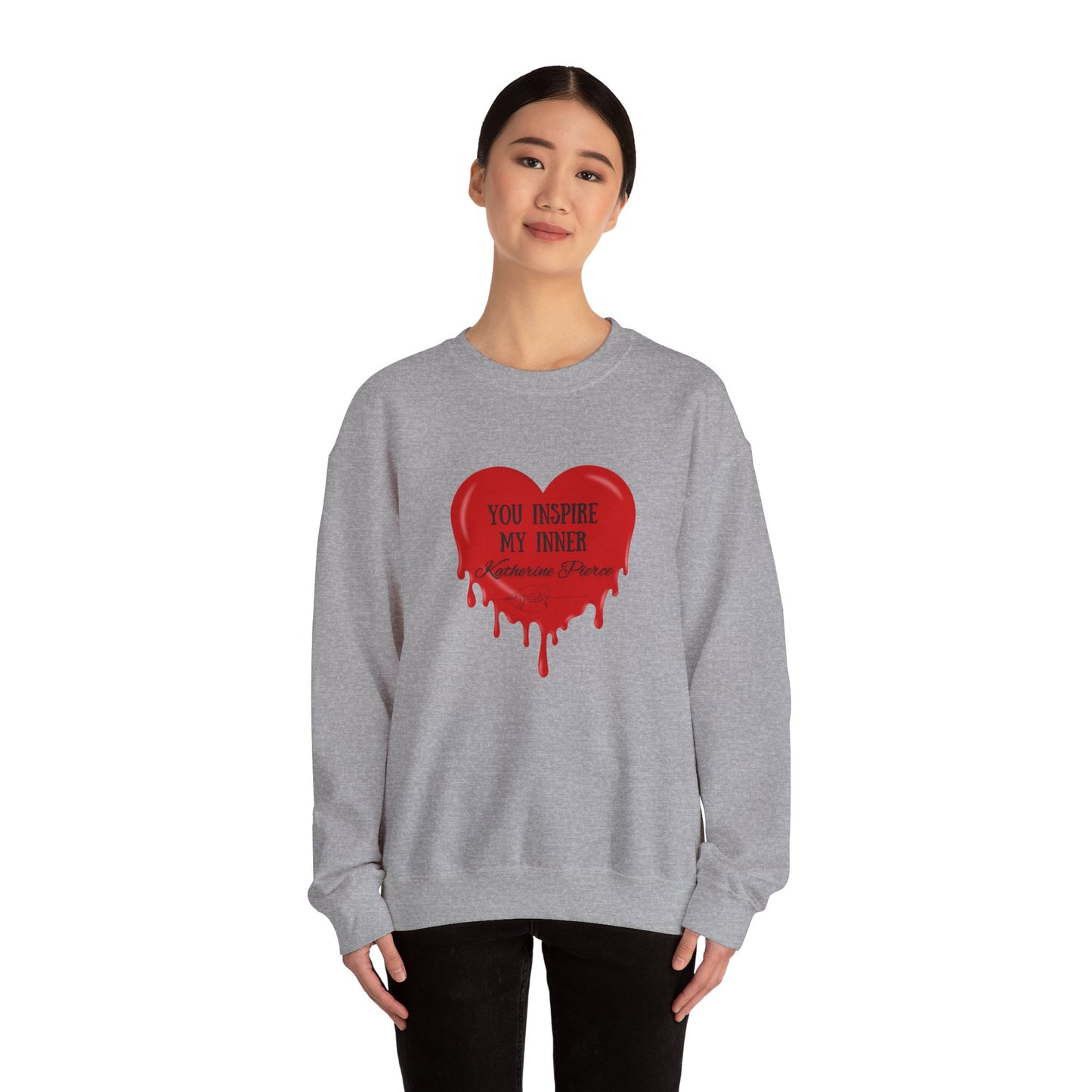 The Vampire Diaries Katherine Pierce Unisex Heavy Blend™ Crewneck Sweatshirt