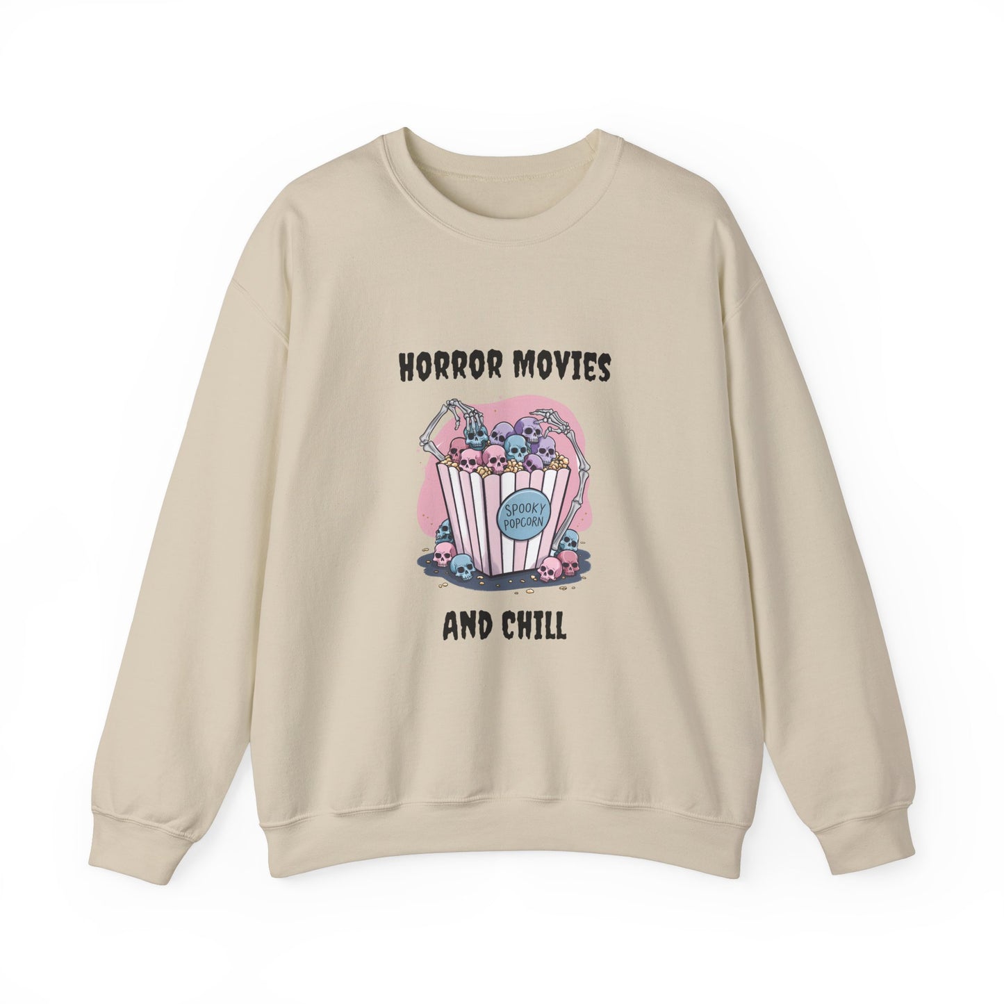 Horror Movies & Chill Unisex Heavy Blend™ Crewneck Sweatshirt