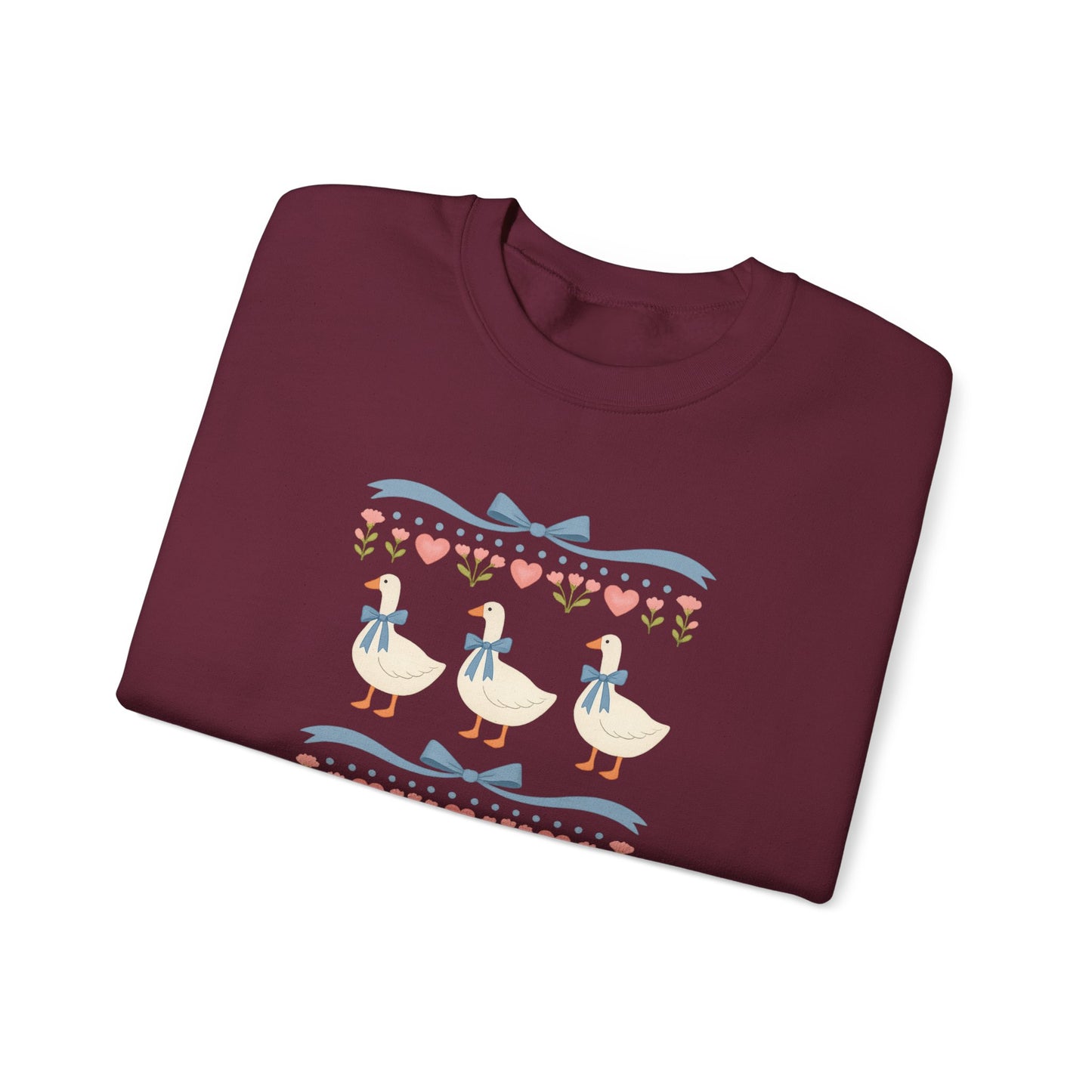 Vintage Geese Unisex Heavy Blend™ Crewneck Sweatshirt