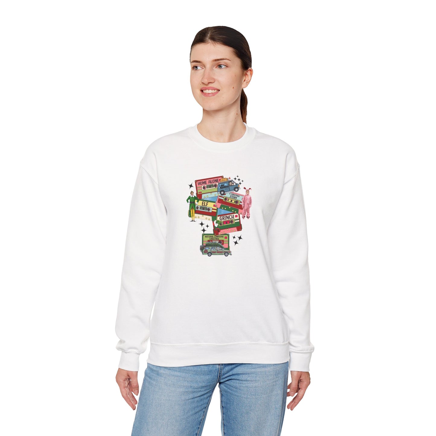 Christmas Movies Unisex Heavy Blend™ Crewneck Sweatshirt