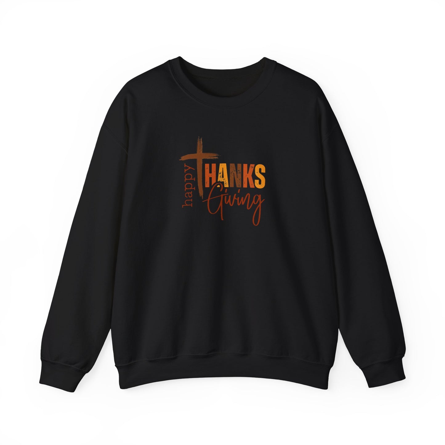 Happy Thanksgiving Heavy Blend™ Crewneck Sweatshirt