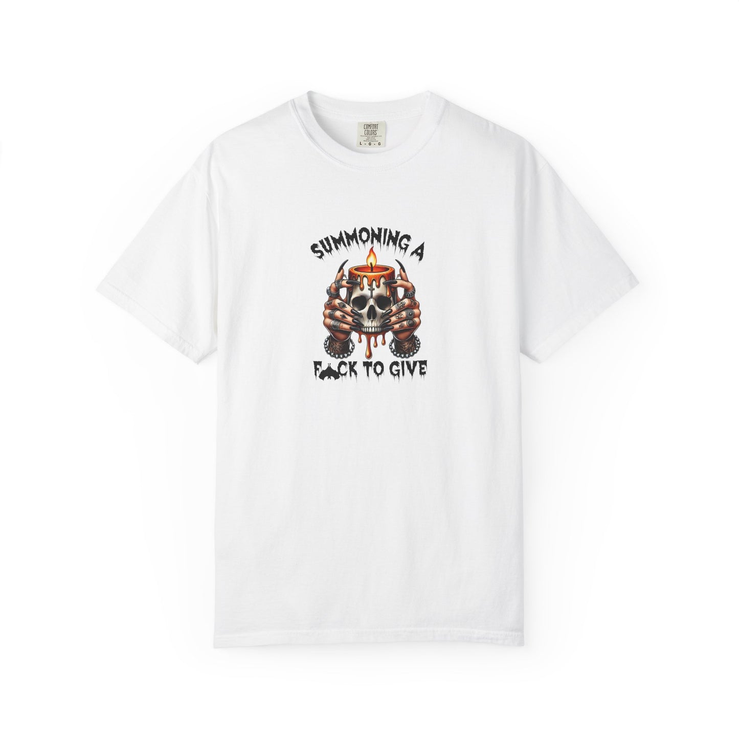 Summoning a F To Give Unisex Garment-Dyed T-shirt