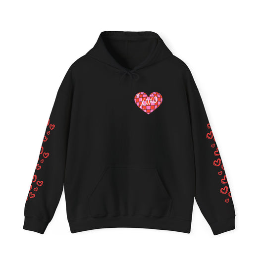 XOXO Hearts Unisex Heavy Blend™ Hooded Sweatshirt