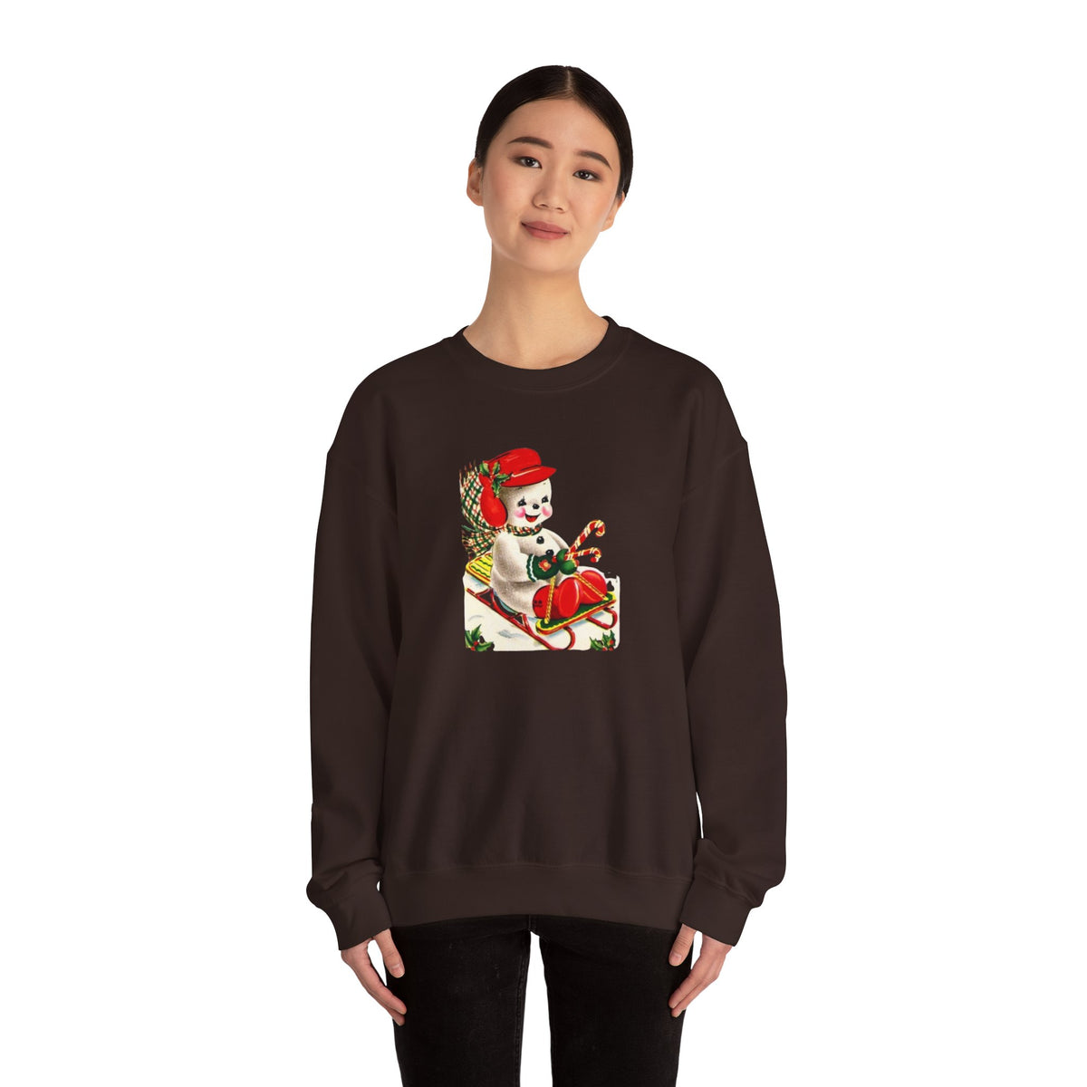 Vintage Christmas Unisex Heavy Blend™ Crewneck Sweatshirt