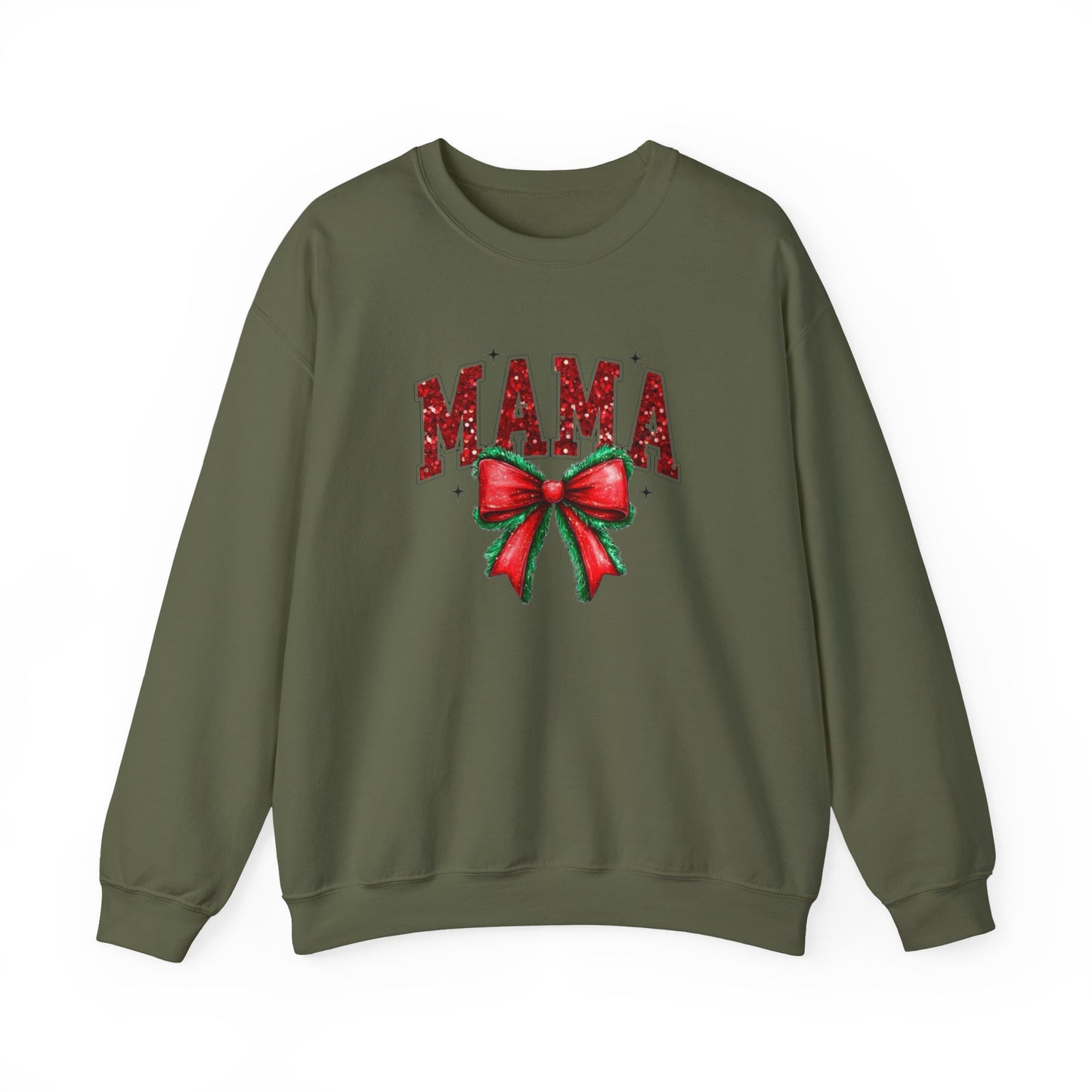 Christmas Mama Heavy Blend™ Crewneck Sweatshirt