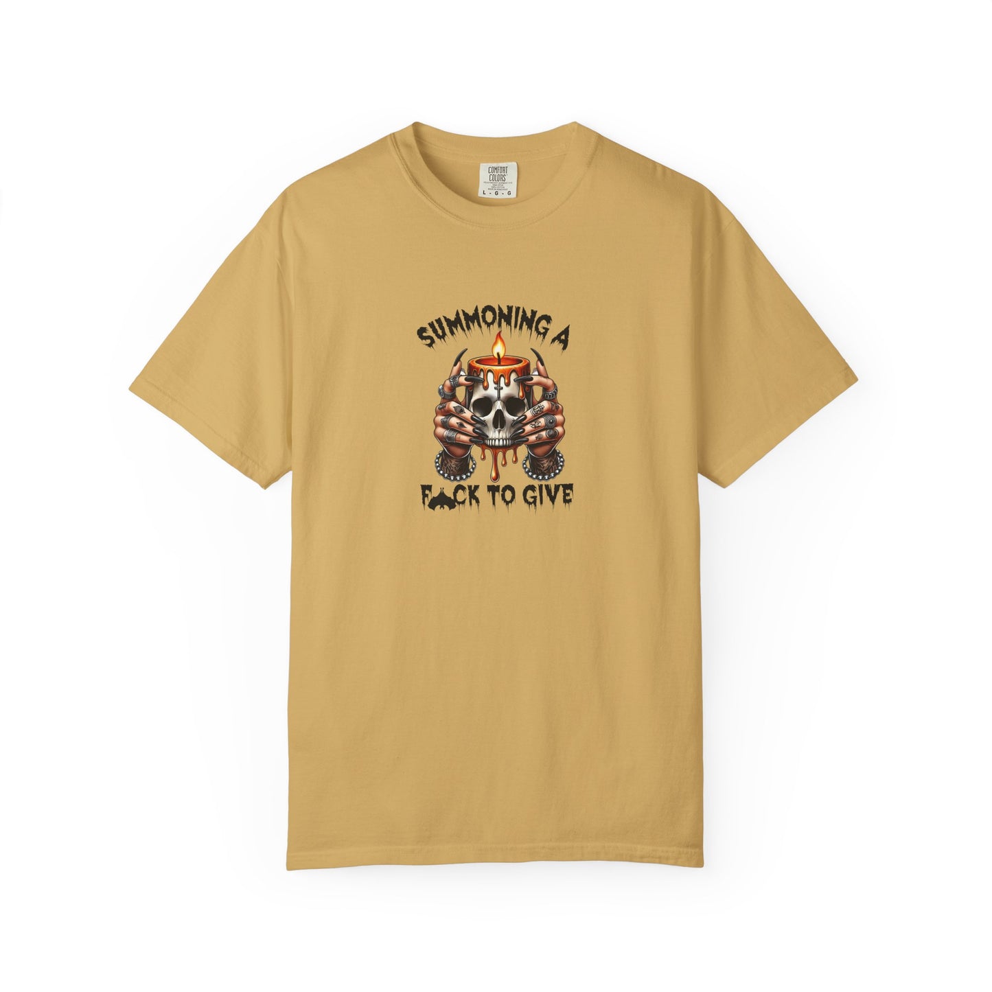 Summoning a F To Give Unisex Garment-Dyed T-shirt