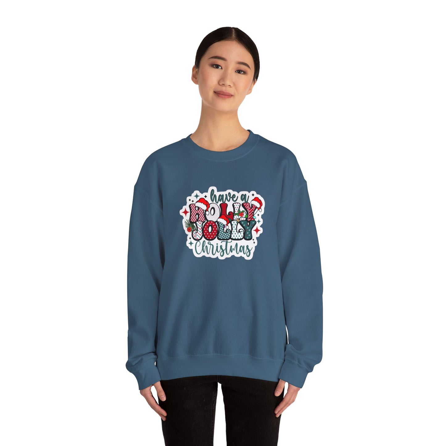 Have a Holly Jolly Christmas Heavy Blend™ Crewneck Sweatshirt