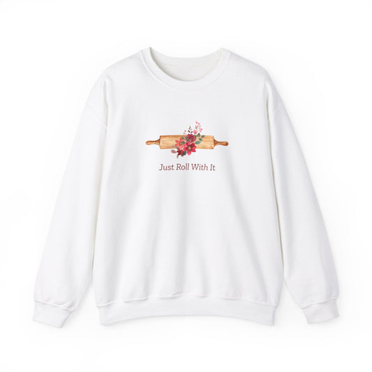 Just Roll With It Unisex Heavy Blend™ Crewneck Sweatshirt