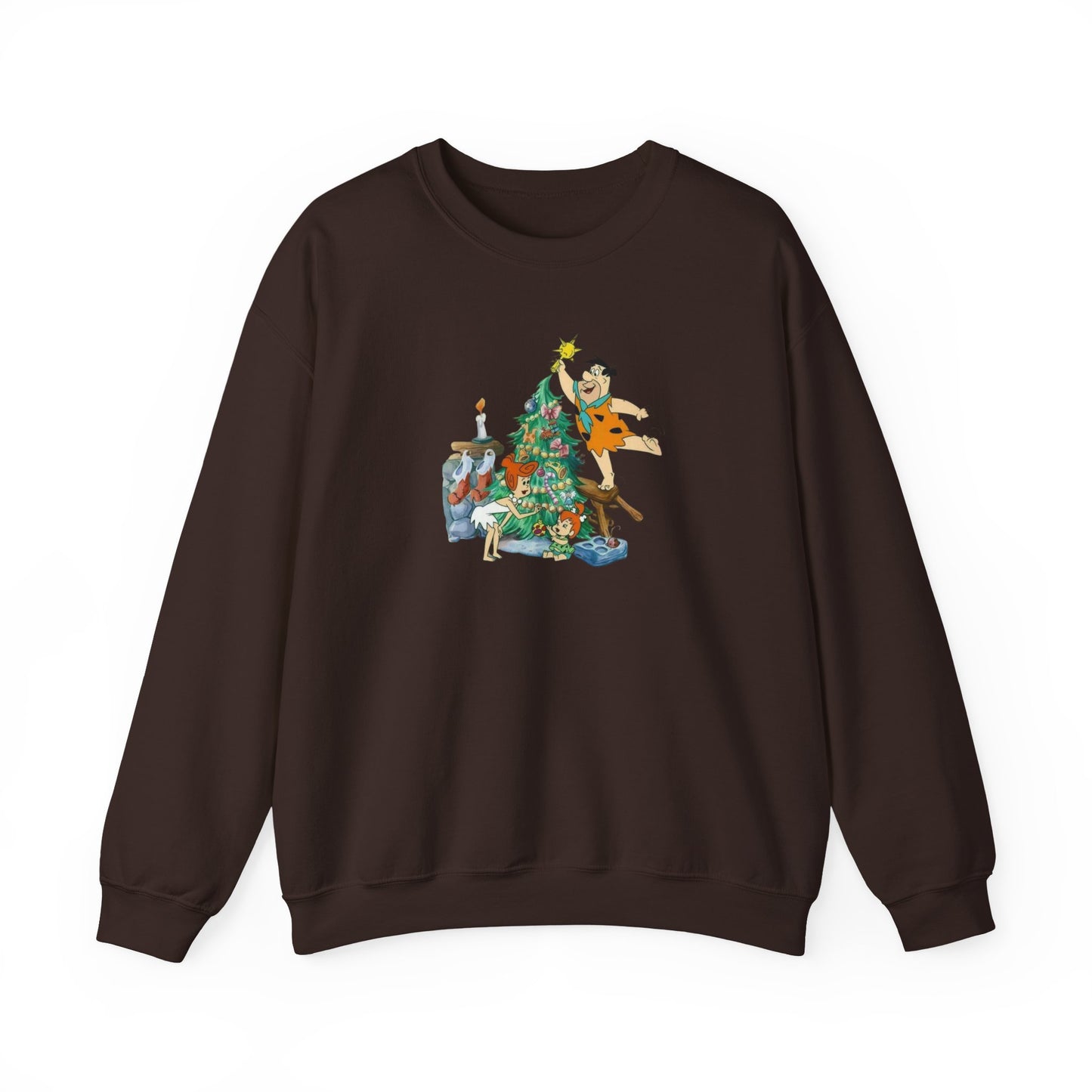 Flinstones Christmas Unisex Heavy Blend™ Crewneck Sweatshirt