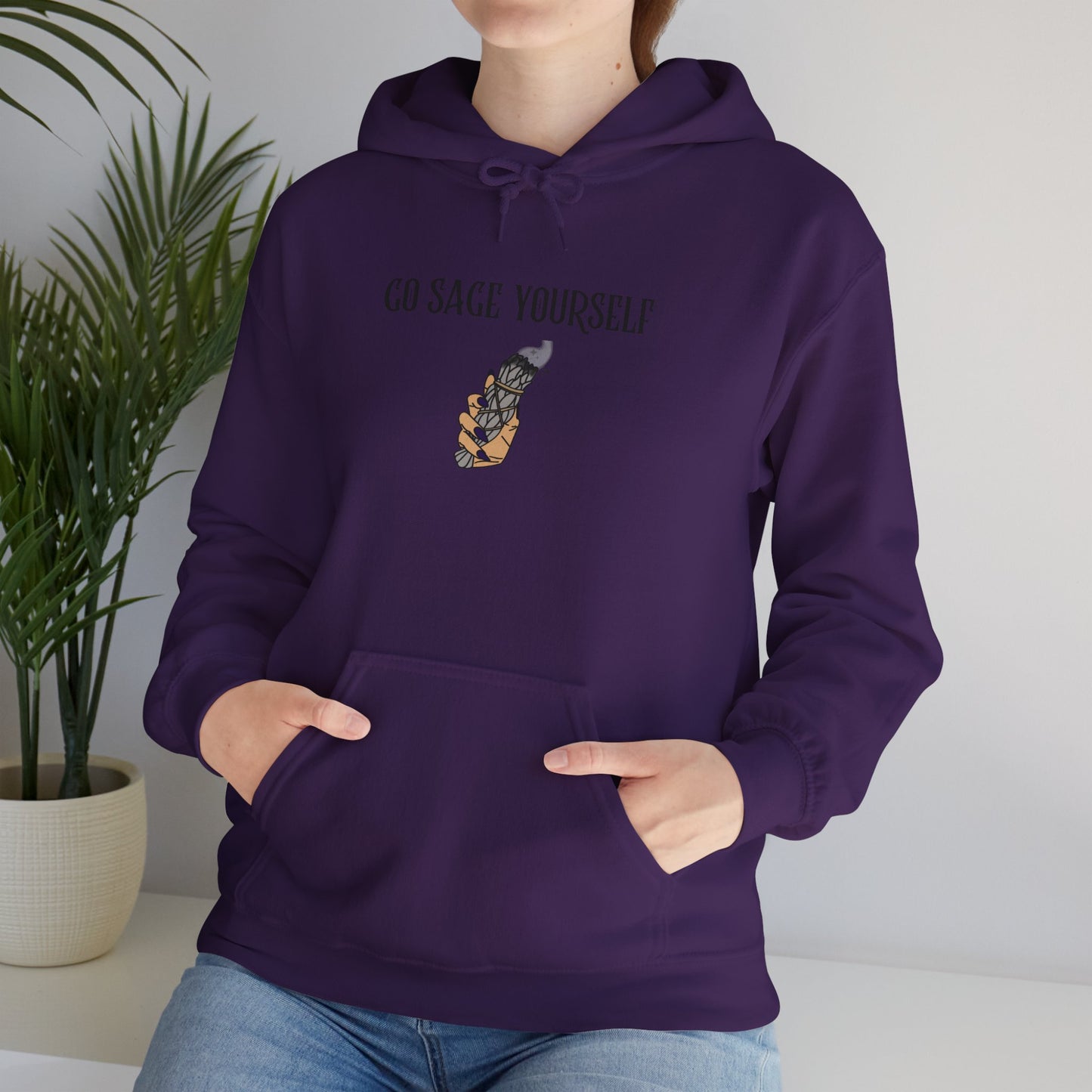 GO SAGE YOURSELF Heavy Blend™ Hooded Sweatshirt