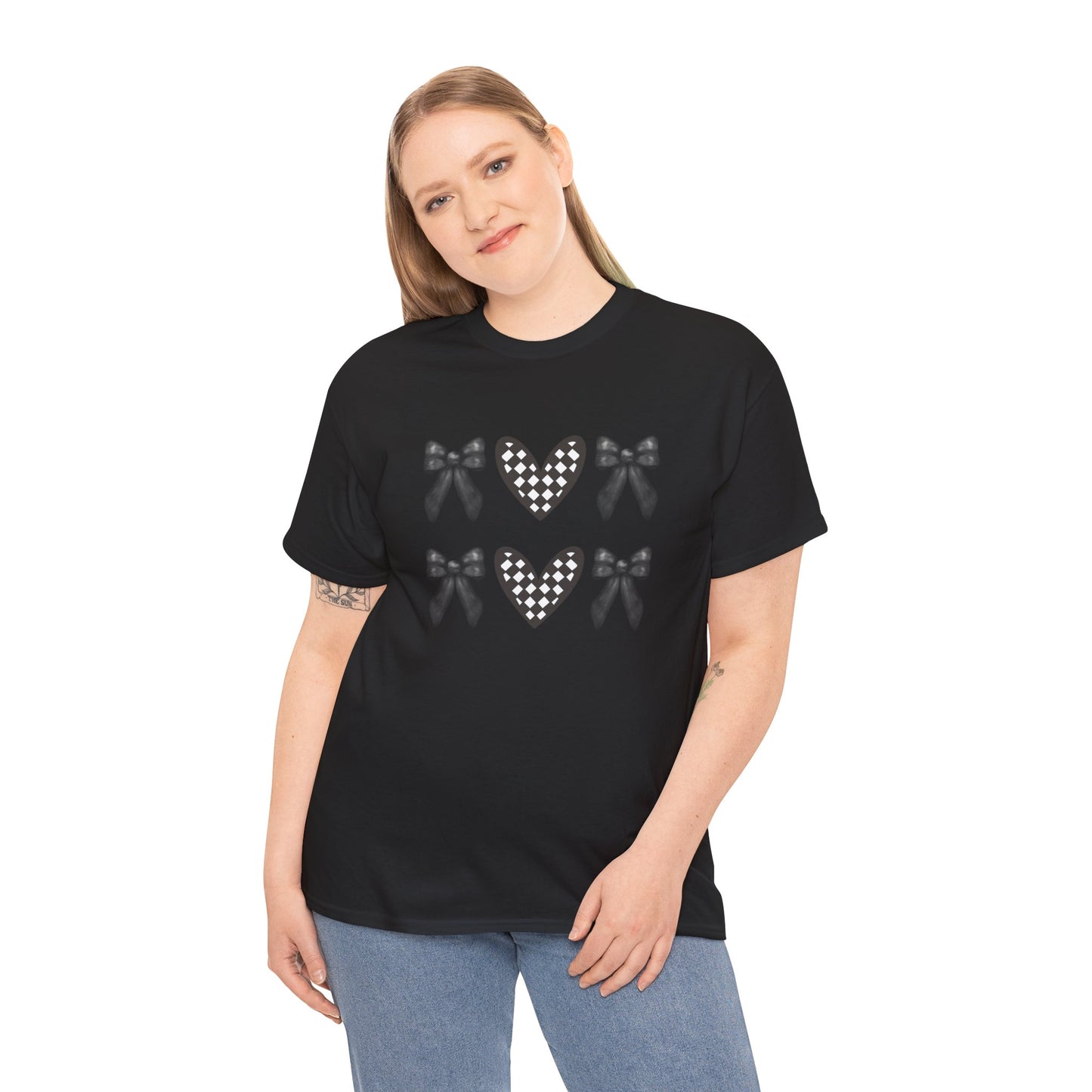 Ribbons & Hearts Unisex Heavy Cotton Tee