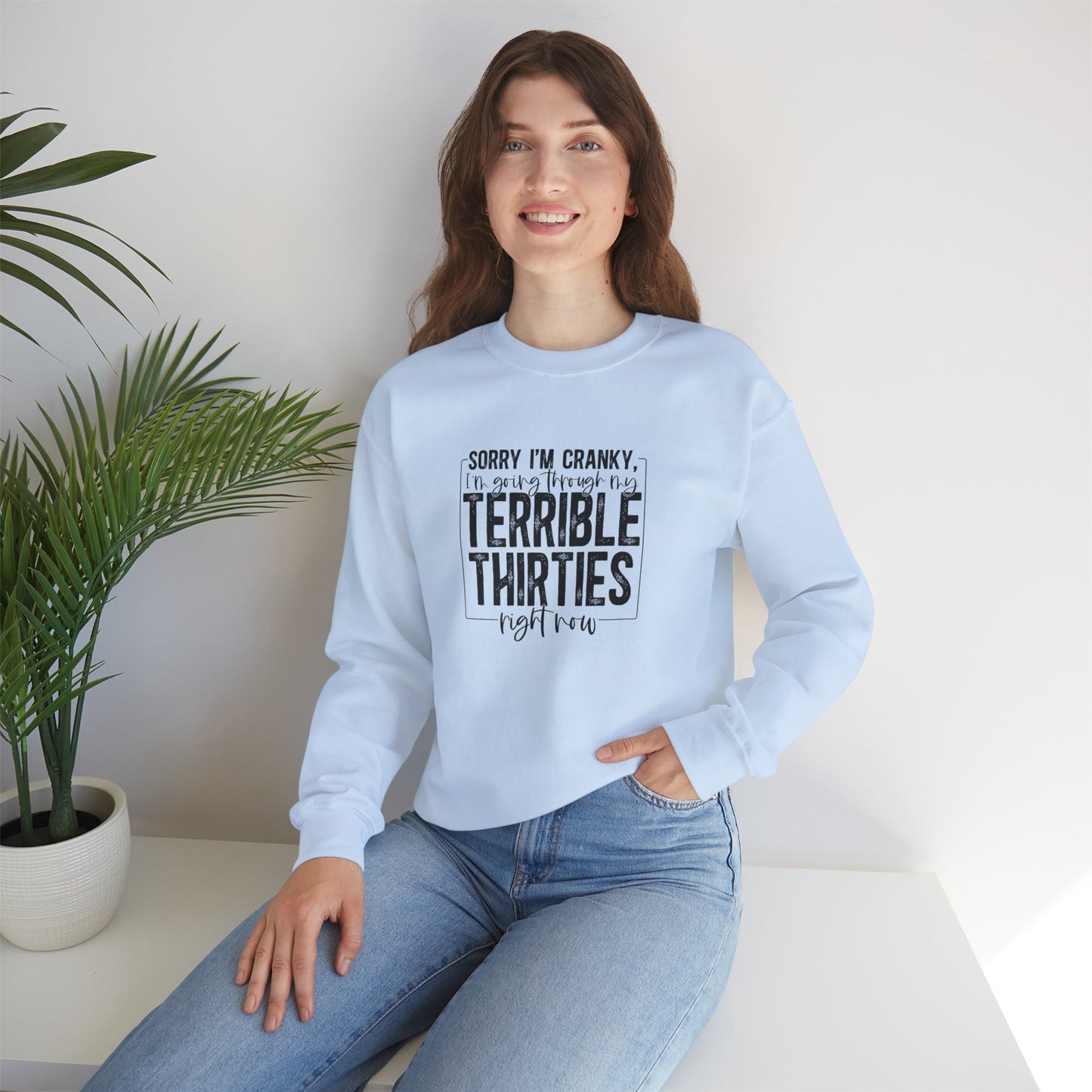 Terrible Thirties Unisex Heavy Blend™ Crewneck Sweatshirt