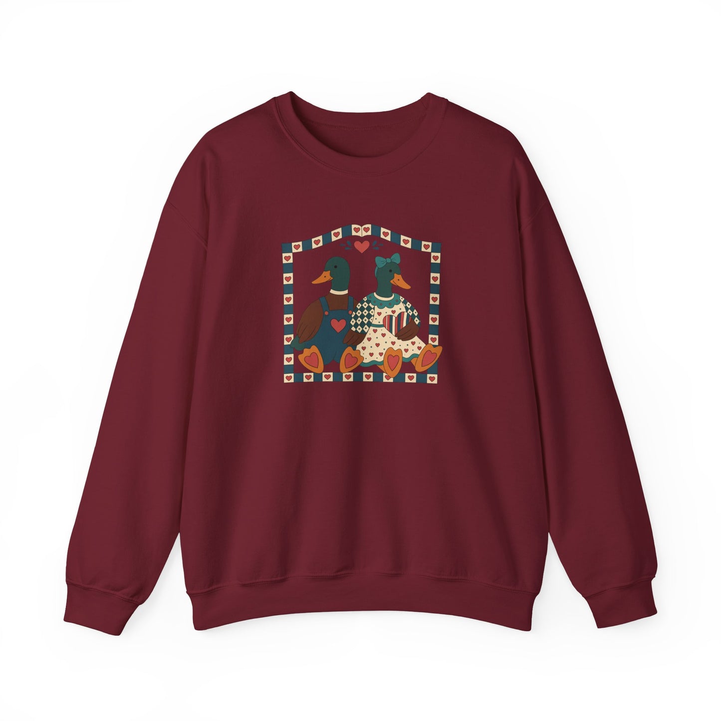Vintage Geese Unisex Heavy Blend™ Crewneck Sweatshirt