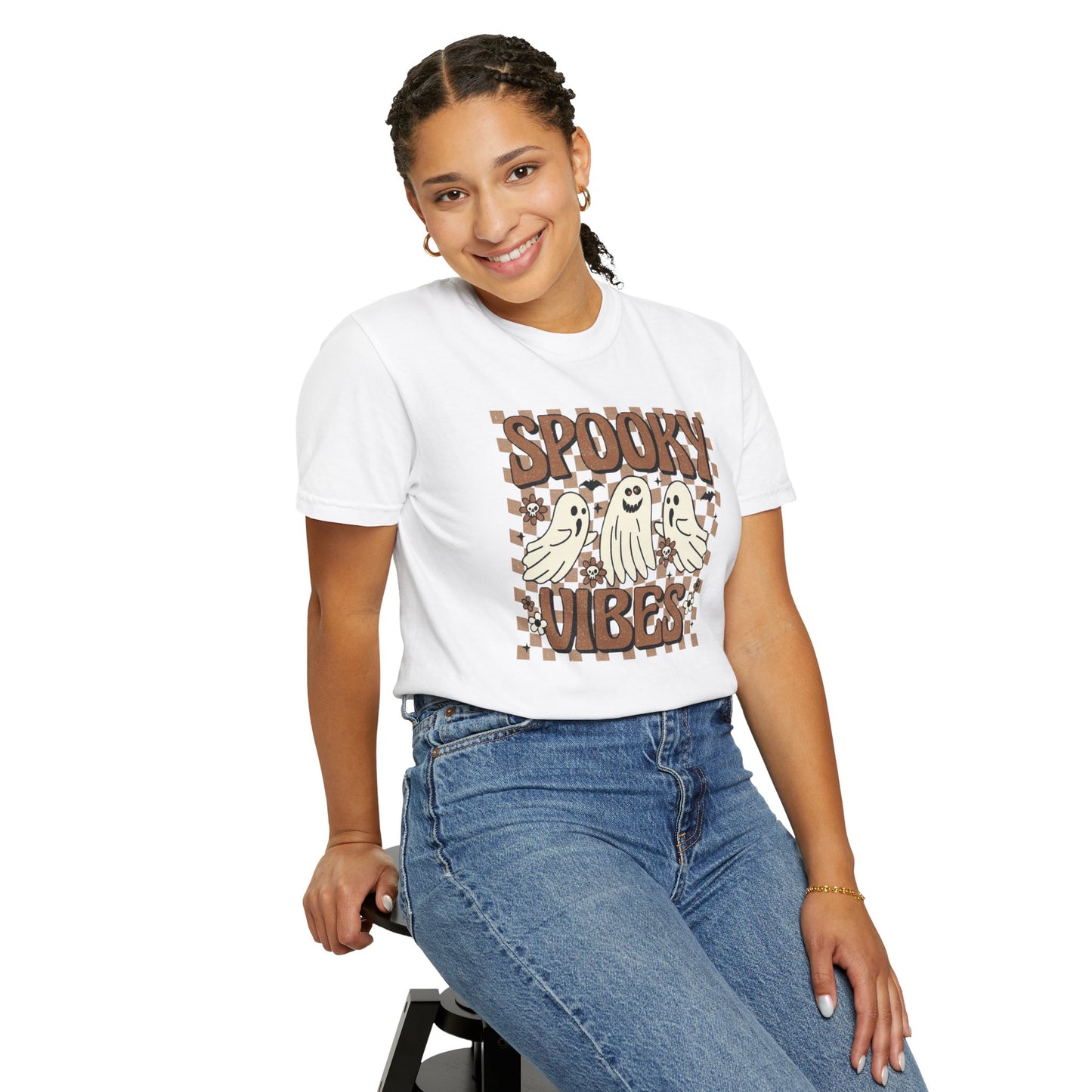 Spooky Vibes Garment-Dyed T-shirt