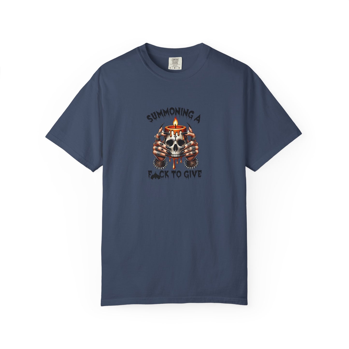 Summoning a F To Give Unisex Garment-Dyed T-shirt