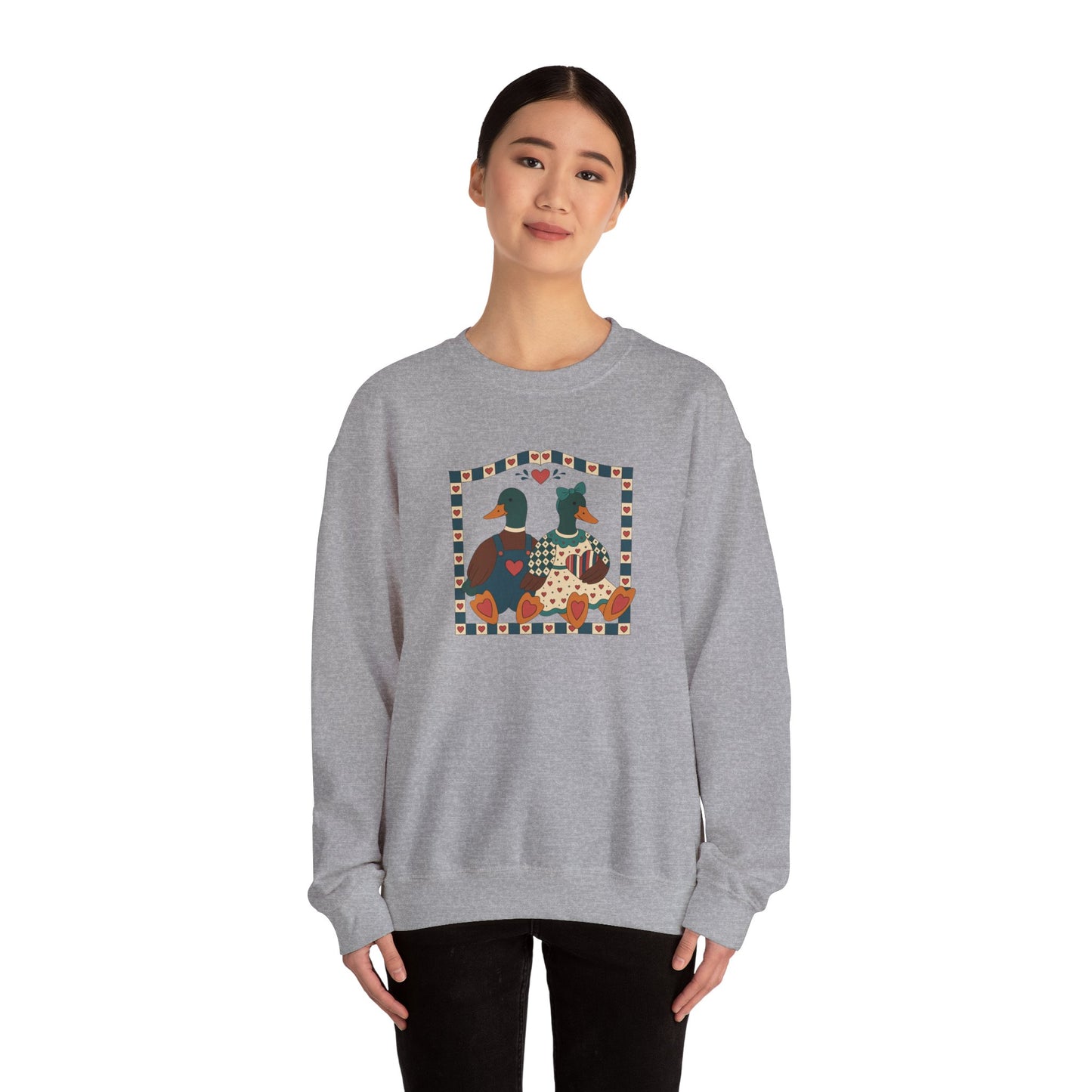 Vintage Geese Unisex Heavy Blend™ Crewneck Sweatshirt