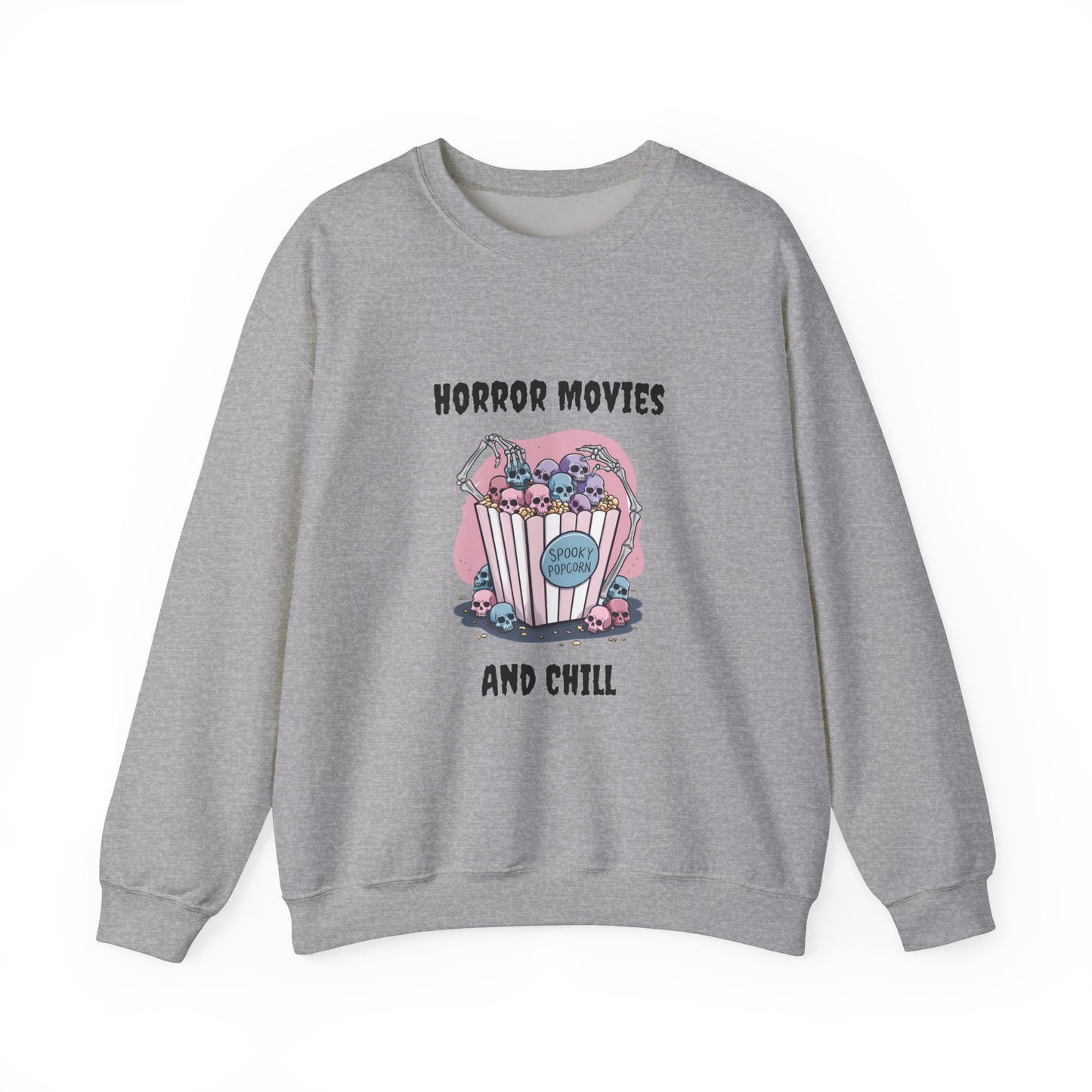 Horror Movies & Chill Unisex Heavy Blend™ Crewneck Sweatshirt