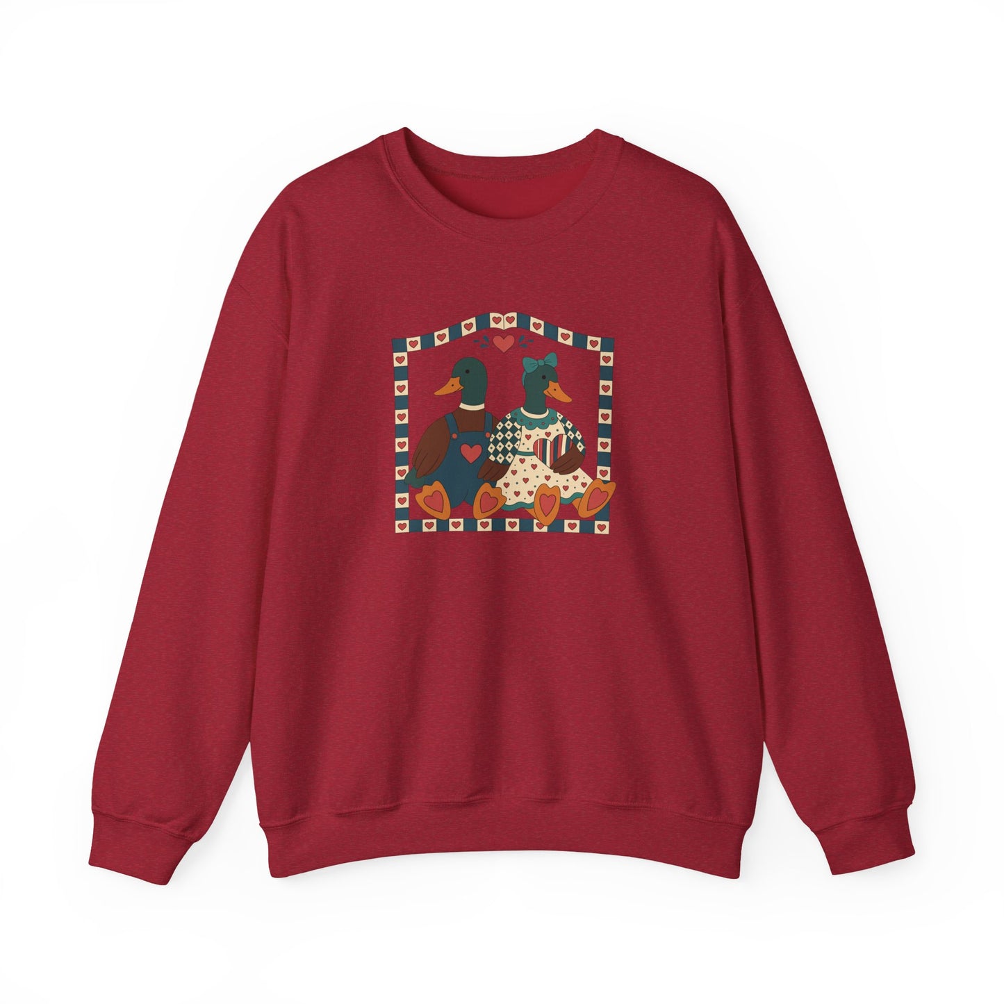 Vintage Geese Unisex Heavy Blend™ Crewneck Sweatshirt