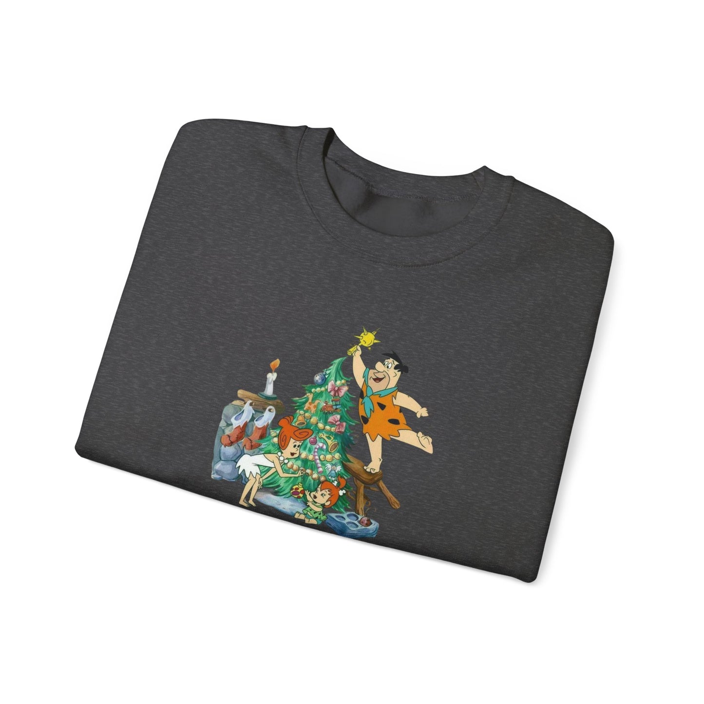 Flinstones Christmas Unisex Heavy Blend™ Crewneck Sweatshirt