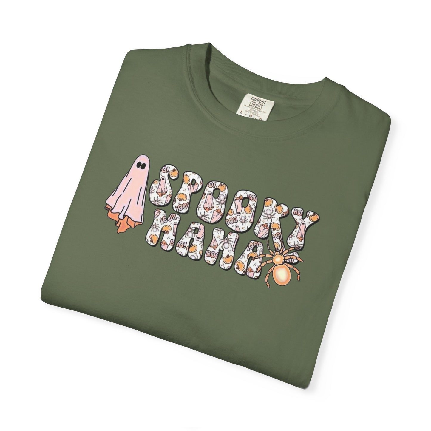 Spooky Mama Garment-Dyed T-shirt
