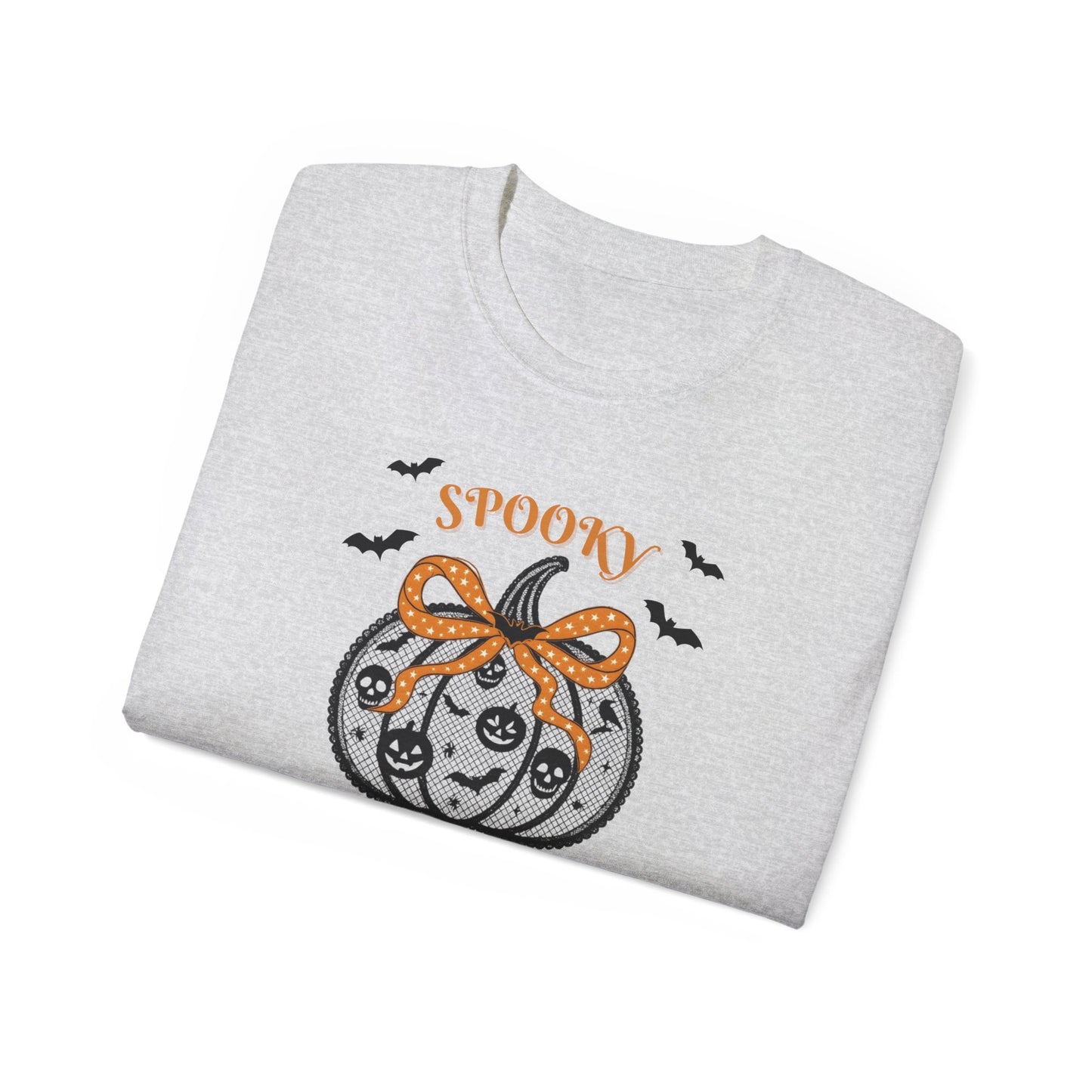 Spooky Season-Laced Pumpkin Unisex Ultra Cotton Tee