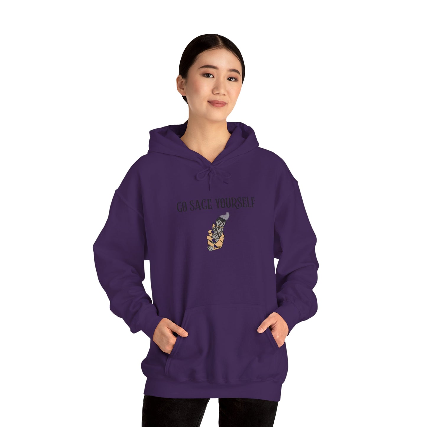 GO SAGE YOURSELF Heavy Blend™ Hooded Sweatshirt