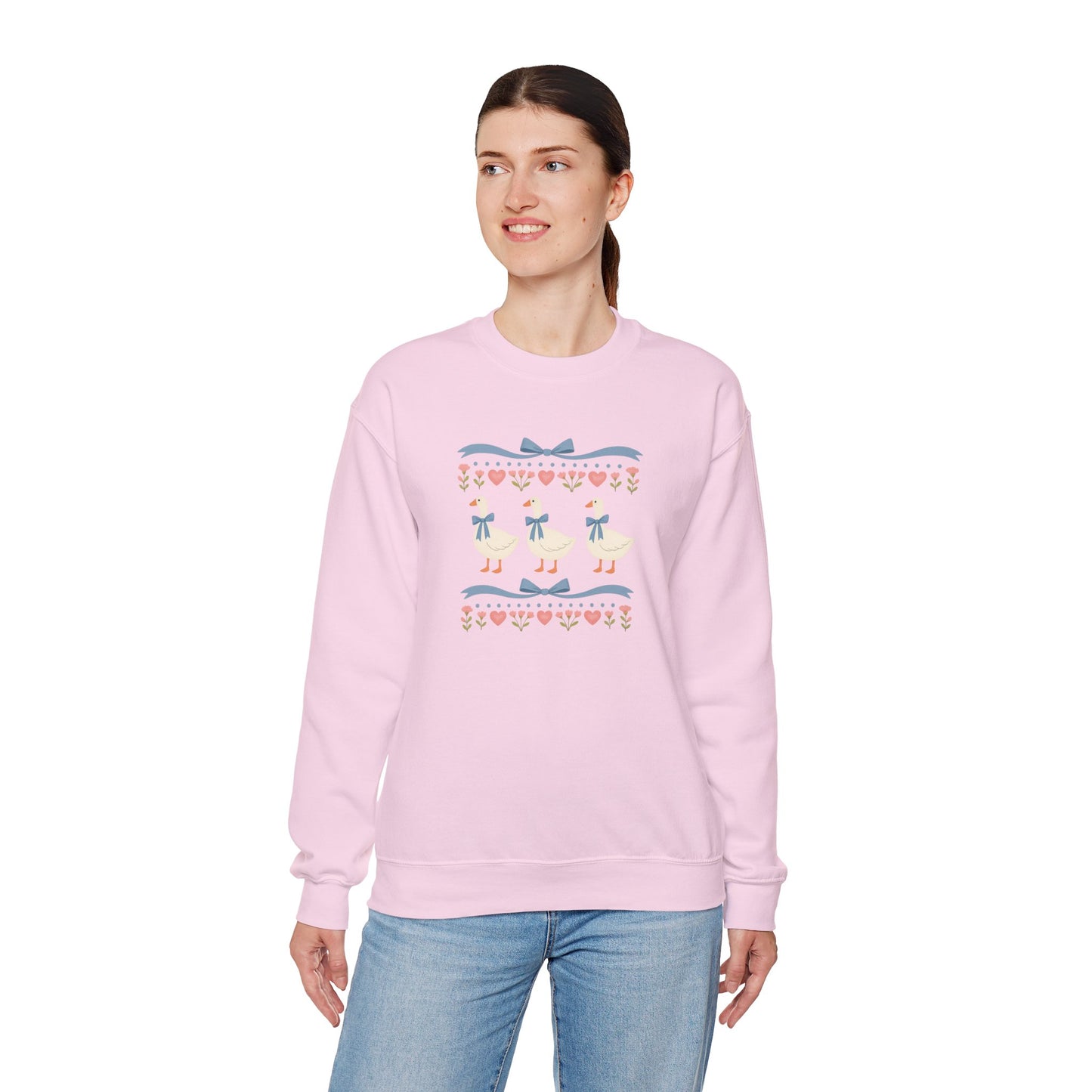 Vintage Geese Unisex Heavy Blend™ Crewneck Sweatshirt