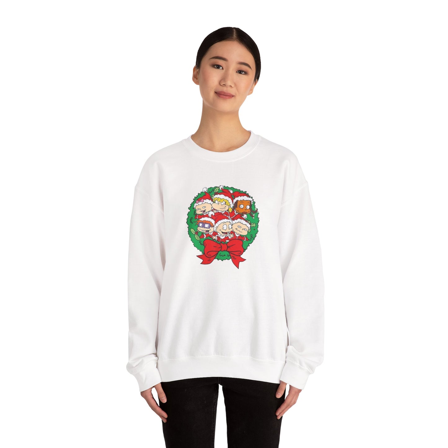 Rugrats Christmas Unisex Heavy Blend™ Crewneck Sweatshirt