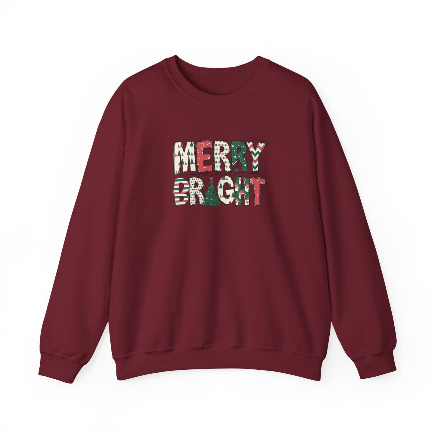 Merry & Bright Unisex Heavy Blend™ Crewneck Sweatshirt