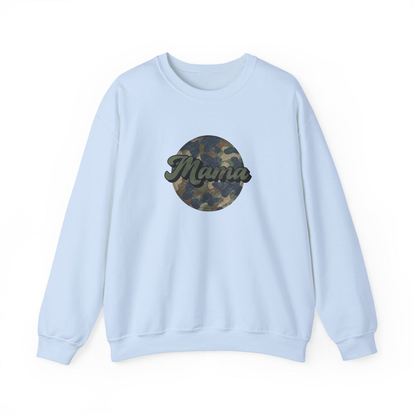 Mama Camo Heavy Blend™ Crewneck Sweatshirt