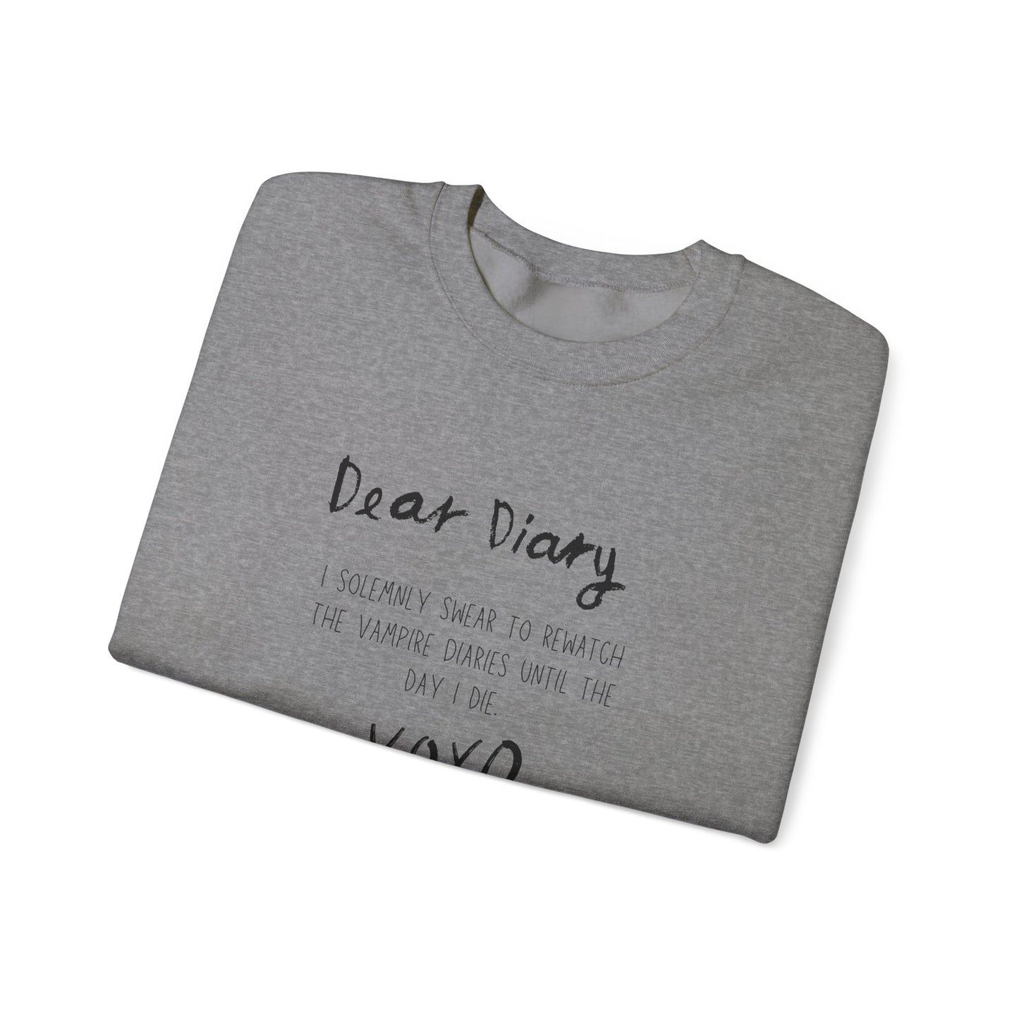 The Vampire Diaries, Dear Diary Crewneck Sweatshirt