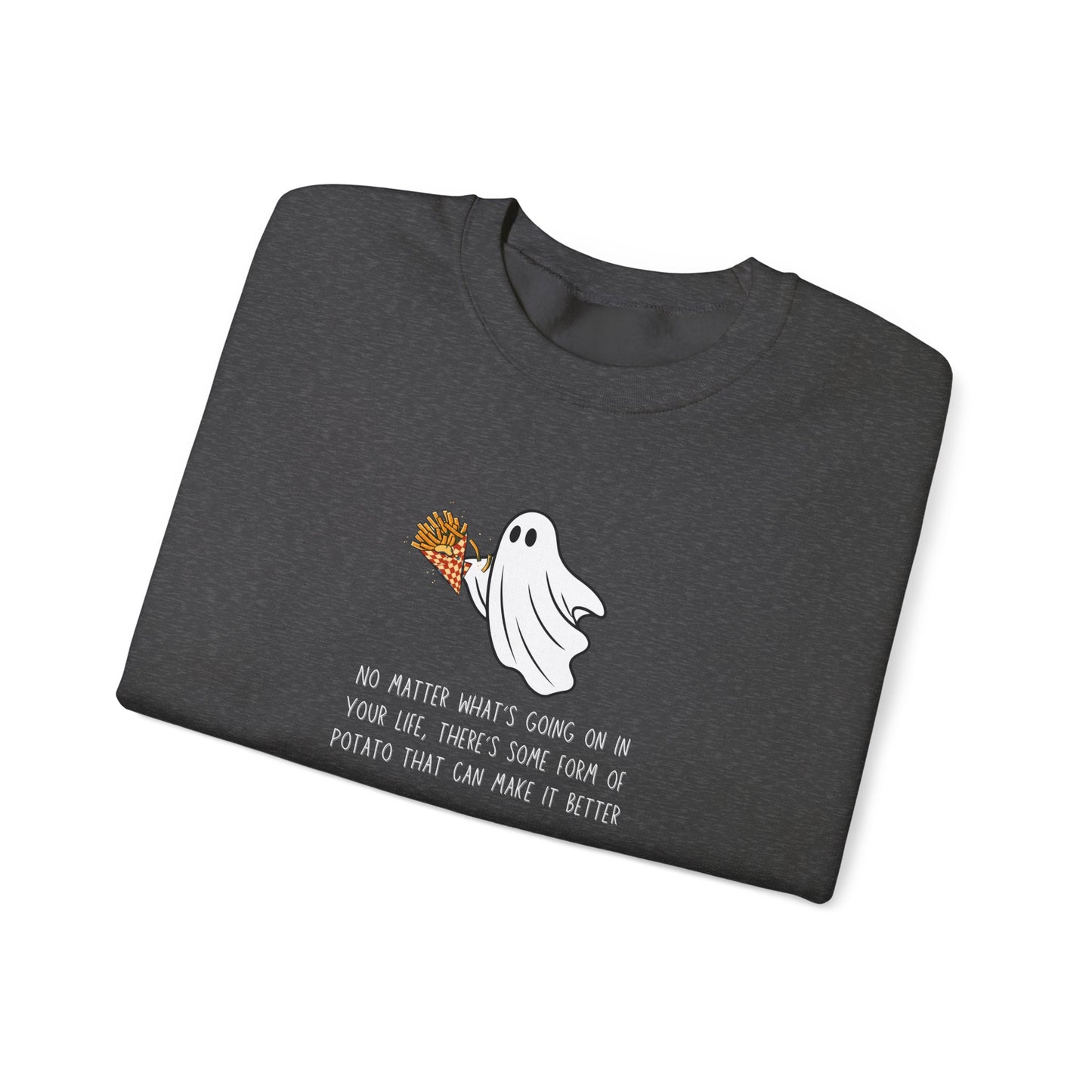 Ghost & Fries Unisex Heavy Blend™ Crewneck Sweatshirt