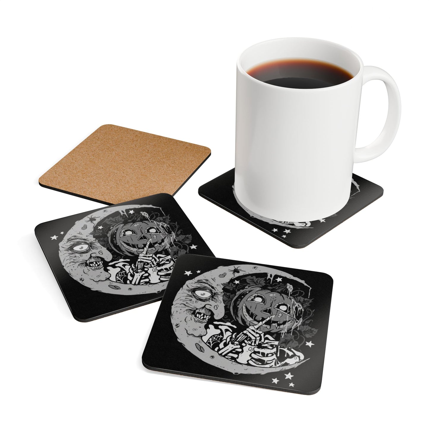 Corkwood Coaster Set