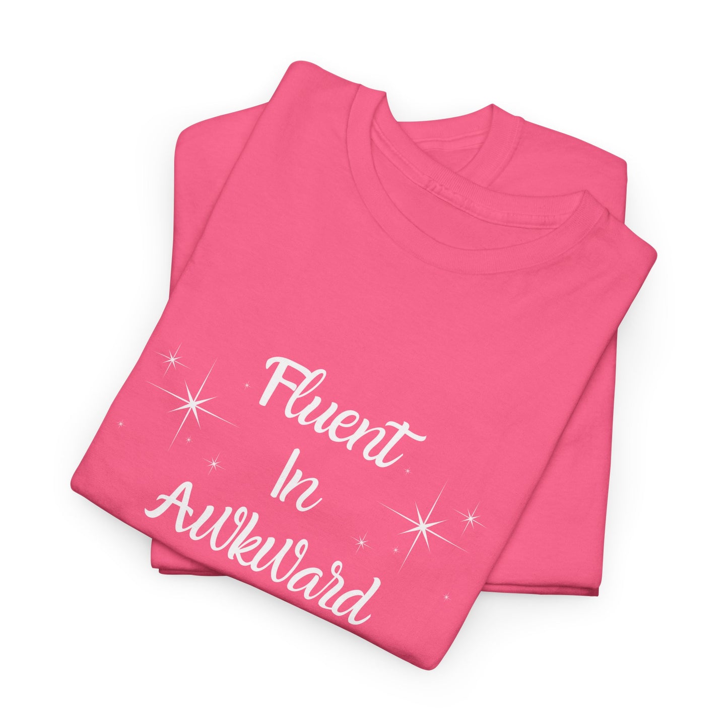 Fluent in Awkward Unisex Heavy Cotton Tee