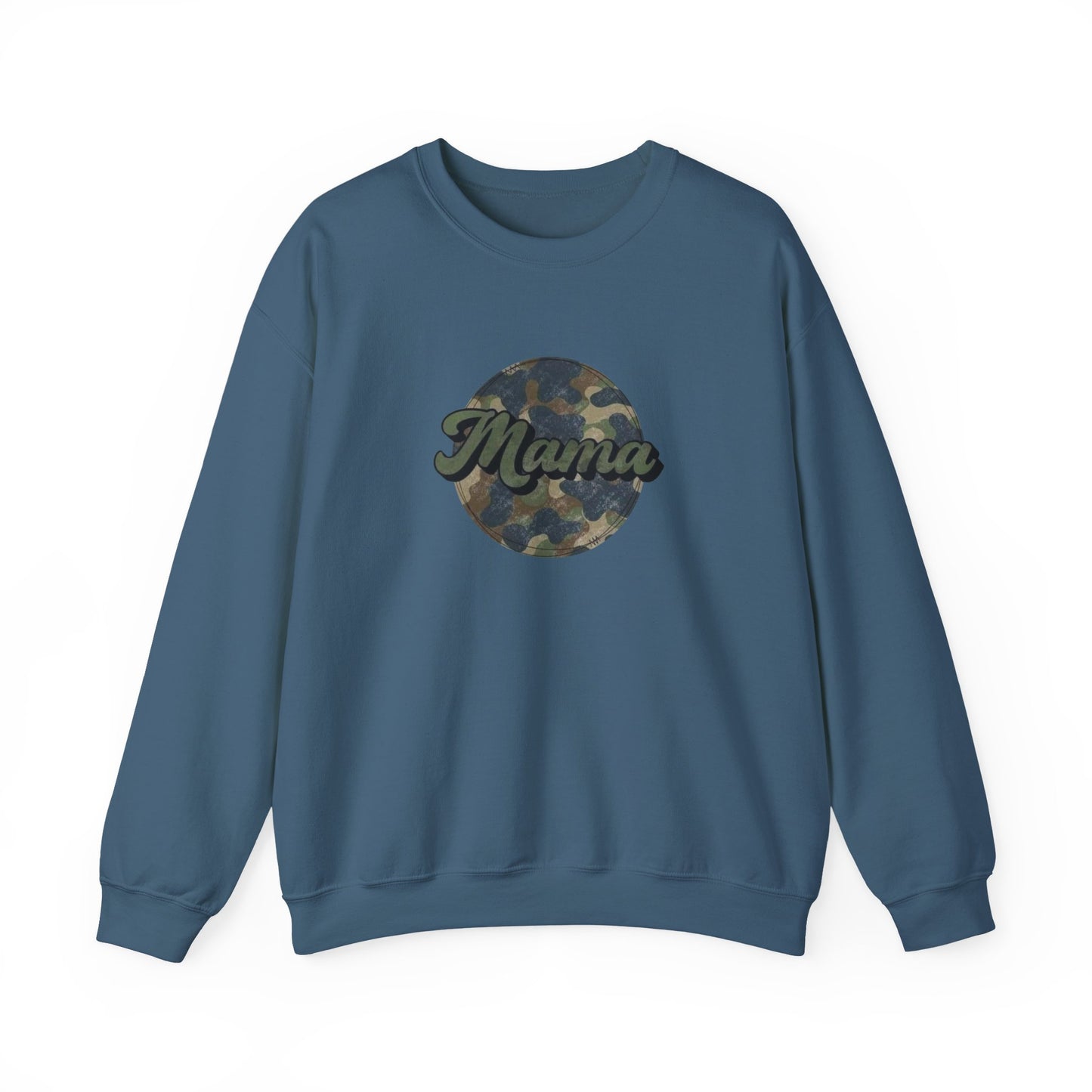 Mama Camo Heavy Blend™ Crewneck Sweatshirt