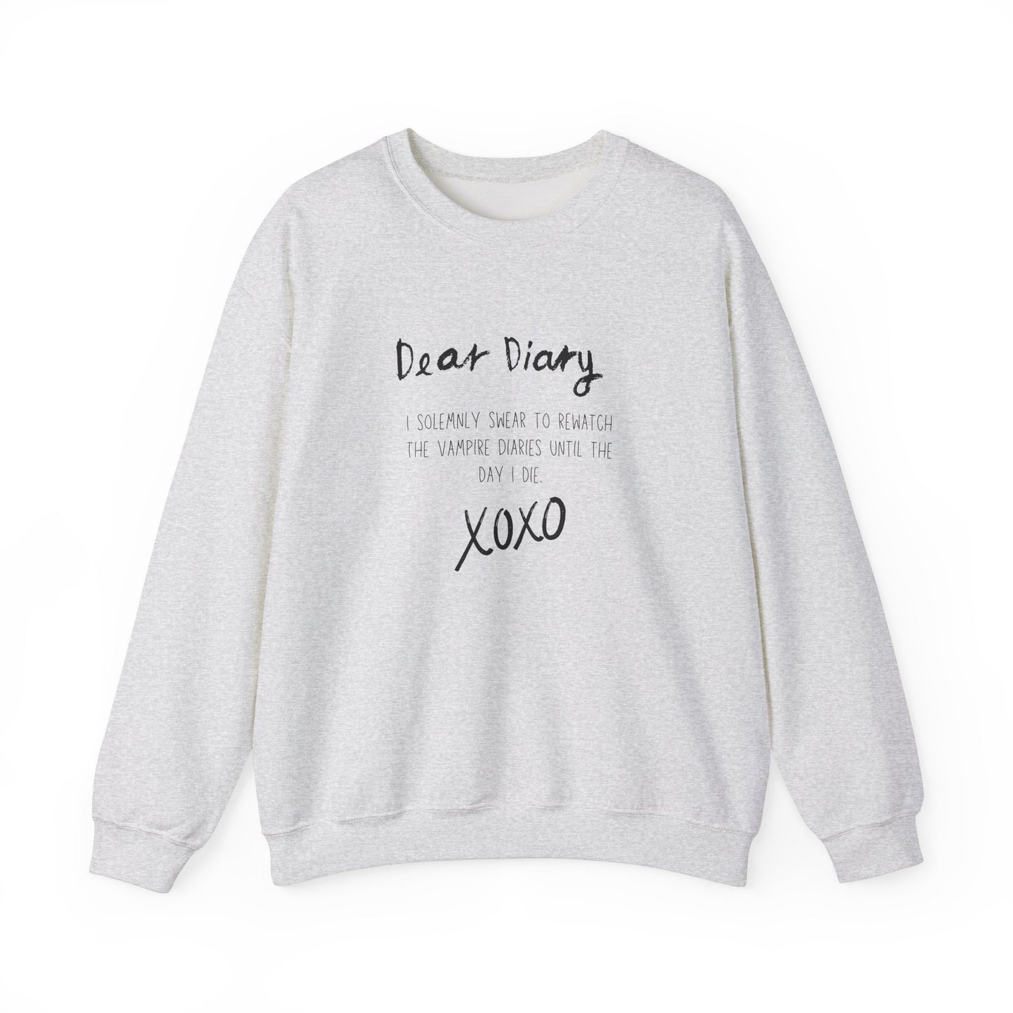 The Vampire Diaries, Dear Diary Crewneck Sweatshirt