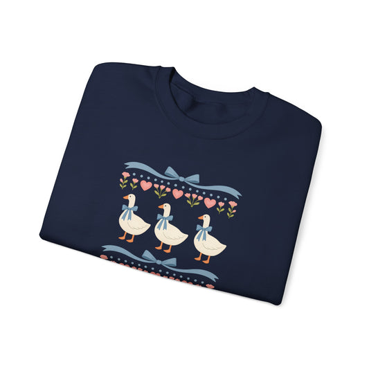 Vintage Geese Unisex Heavy Blend™ Crewneck Sweatshirt