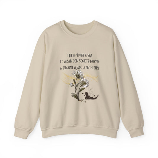 Woodland Fairy Unisex Heavy Blend™ Crewneck Sweatshirt