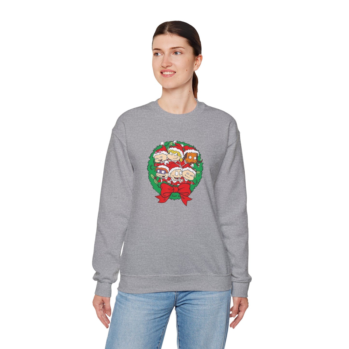 Rugrats Christmas Unisex Heavy Blend™ Crewneck Sweatshirt