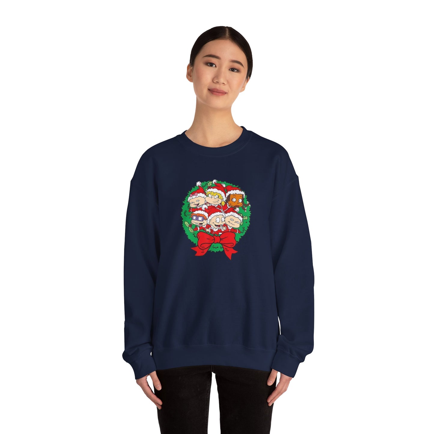 Rugrats Christmas Unisex Heavy Blend™ Crewneck Sweatshirt