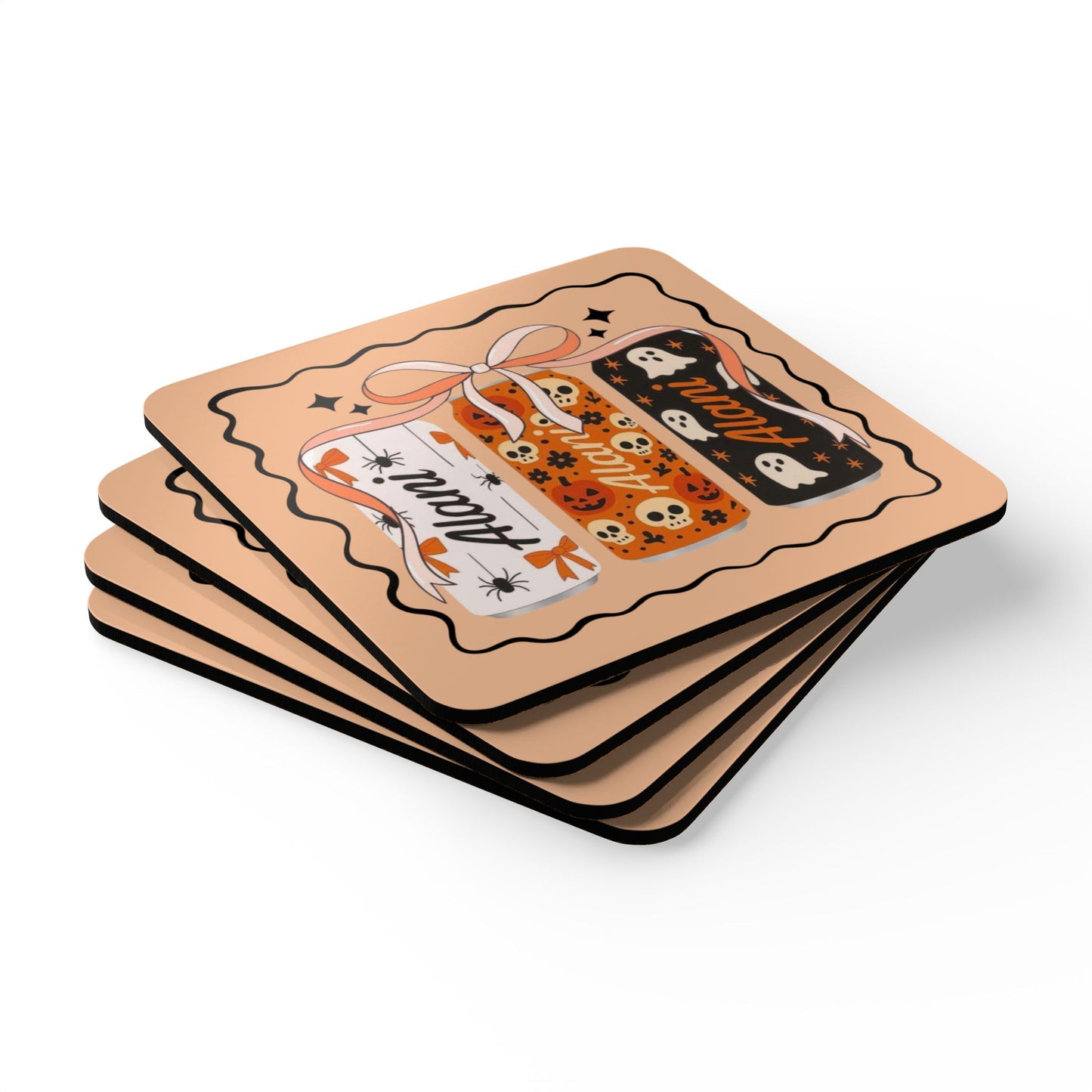 Corkwood Coaster Set