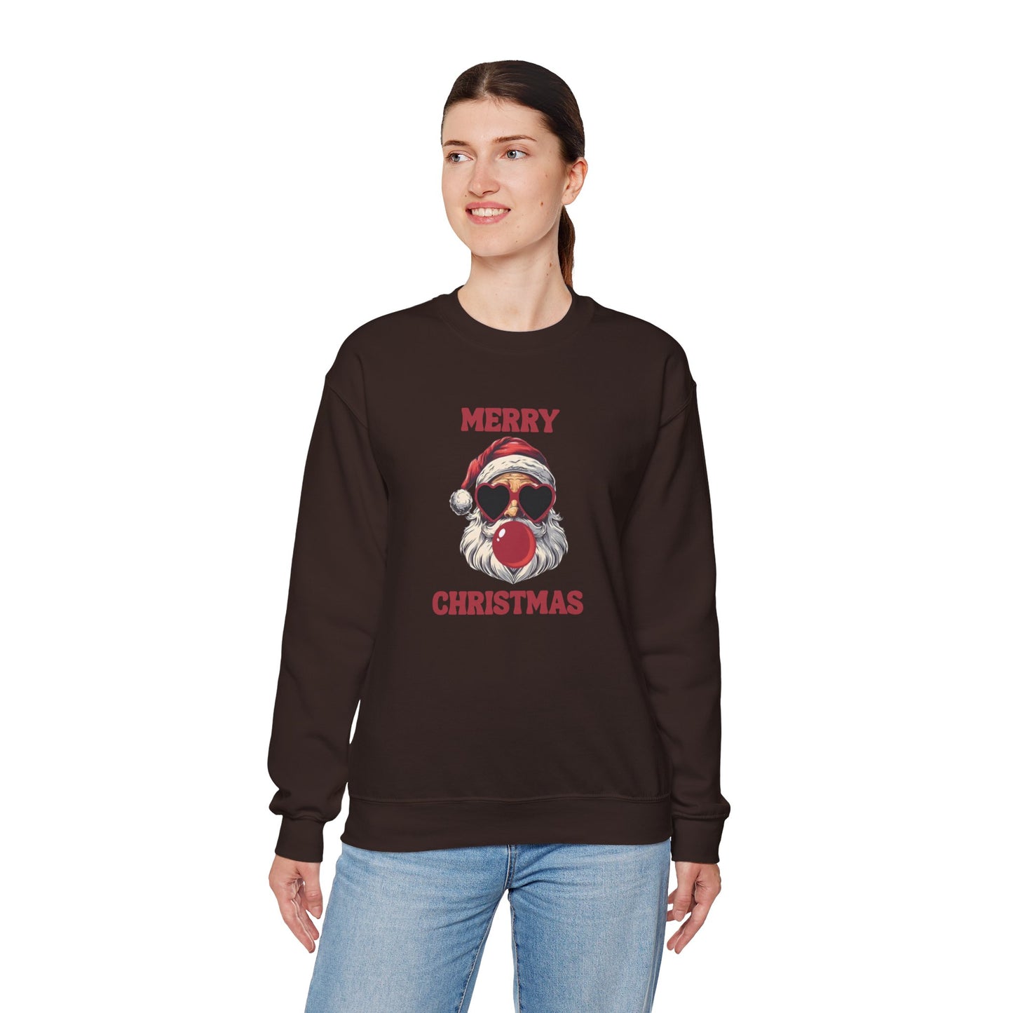 Merry Christmas Unisex Heavy Blend™ Crewneck Sweatshirt